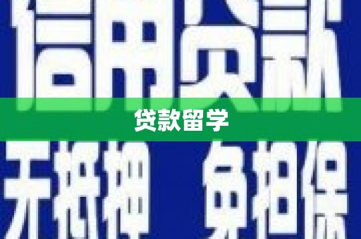 新绛贷款留学
