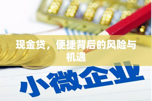 新绛现金贷，便捷背后的风险与机遇