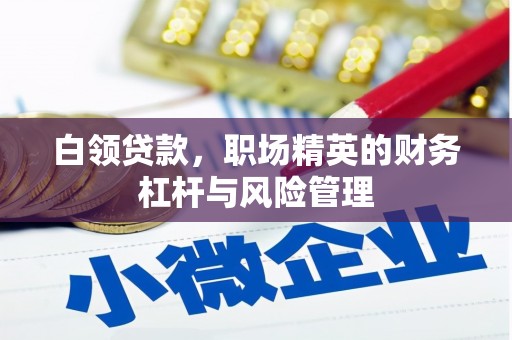 新绛白领贷款，职场精英的财务杠杆与风险管理