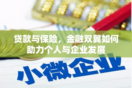 新绛贷款与保险，金融双翼如何助力个人与企业发展