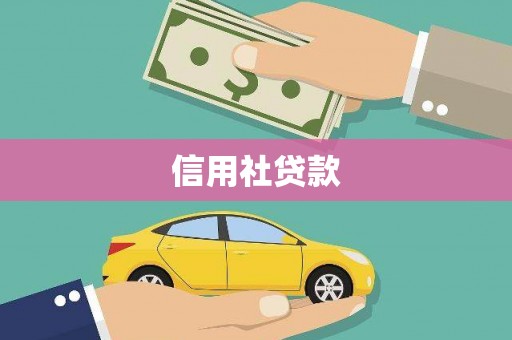 新绛信用社贷款