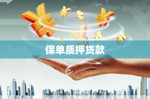 新绛保单质押贷款