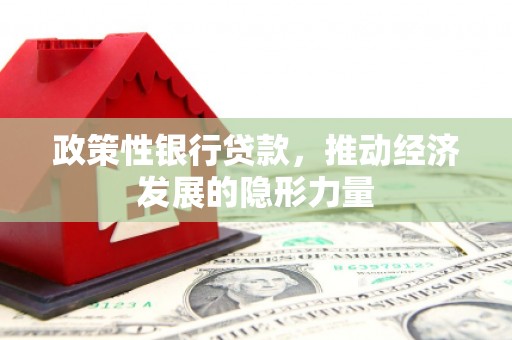 新绛政策性银行贷款，推动经济发展的隐形力量