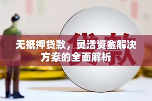 新绛无抵押贷款，灵活资金解决方案的全面解析