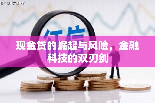新绛现金贷的崛起与风险，金融科技的双刃剑