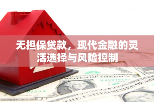 新绛无担保贷款，现代金融的灵活选择与风险控制