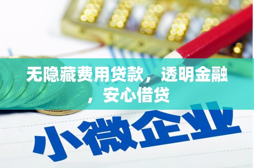新绛无隐藏费用贷款，透明金融，安心借贷