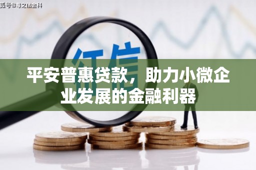 新绛平安普惠贷款，助力小微企业发展的金融利器