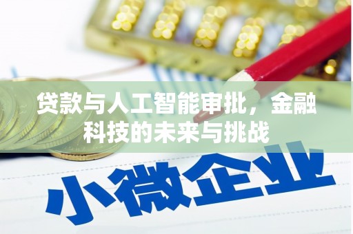 新绛贷款与人工智能审批，金融科技的未来与挑战