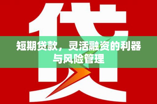新绛短期贷款，灵活融资的利器与风险管理