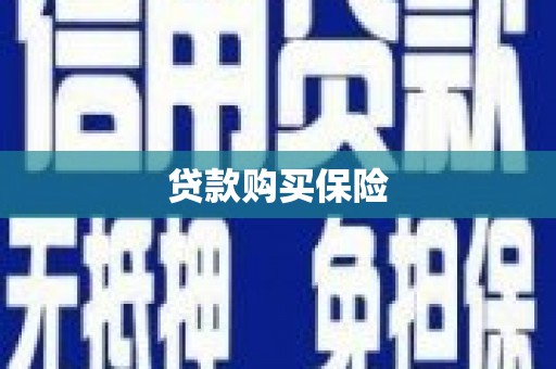 新绛贷款购买保险