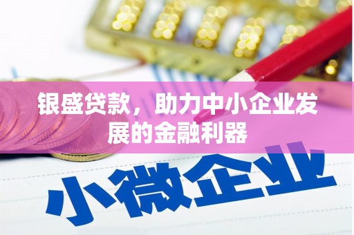 新绛银盛贷款，助力中小企业发展的金融利器