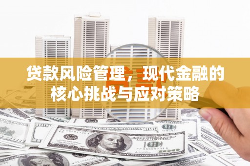 新绛贷款风险管理，现代金融的核心挑战与应对策略