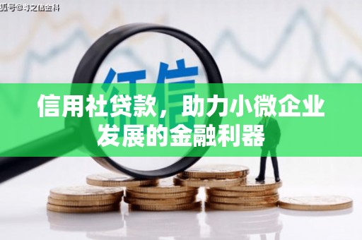 新绛信用社贷款，助力小微企业发展的金融利器