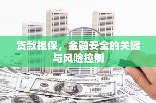 新绛贷款担保，金融安全的关键与风险控制