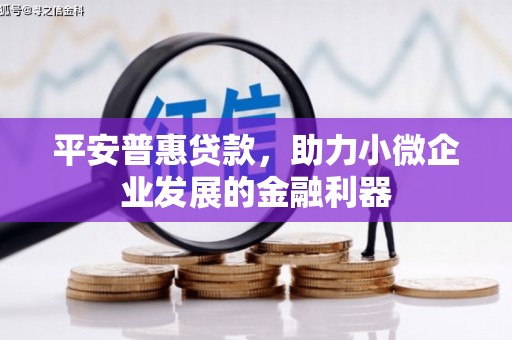 新绛平安普惠贷款，助力小微企业发展的金融利器