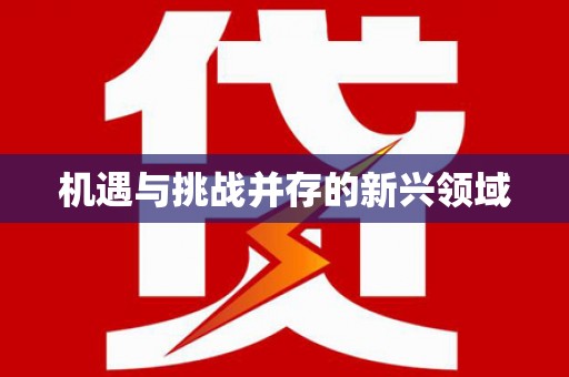 新绛机遇与挑战并存的新兴领域